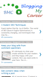 Mobile Screenshot of bloggingmycareer.com